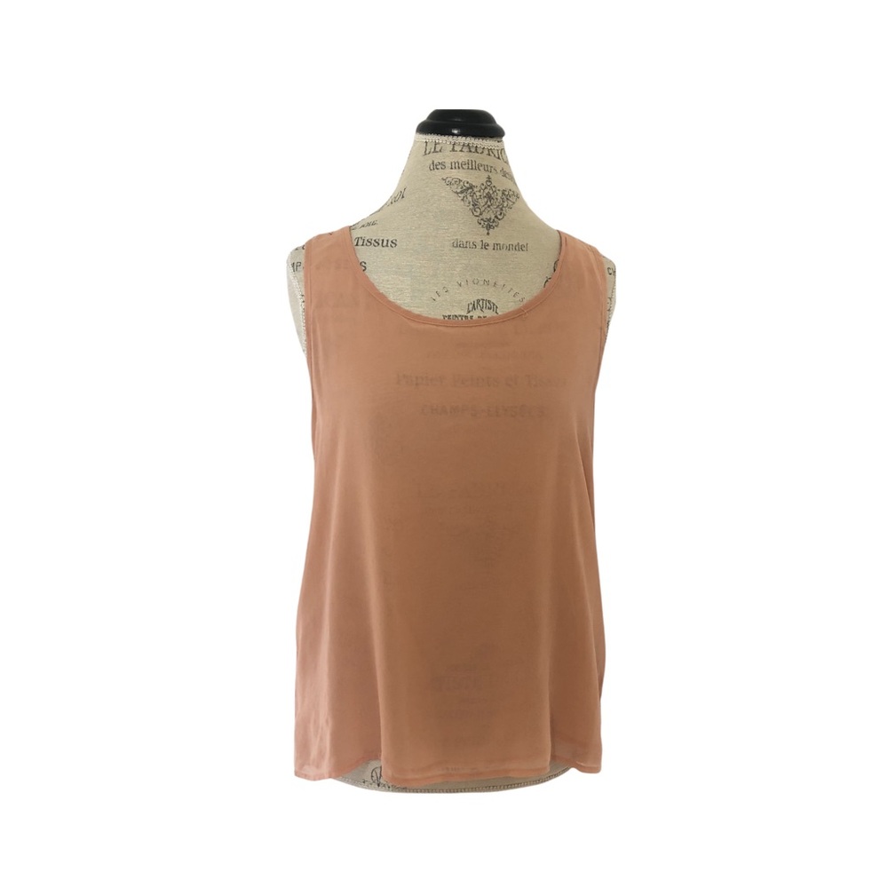 Forever 21 Rose Beige Tank Top